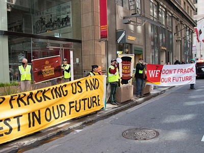 Climate Activists Occupy Wells Fargo Global Headquarters:April 25, 2022